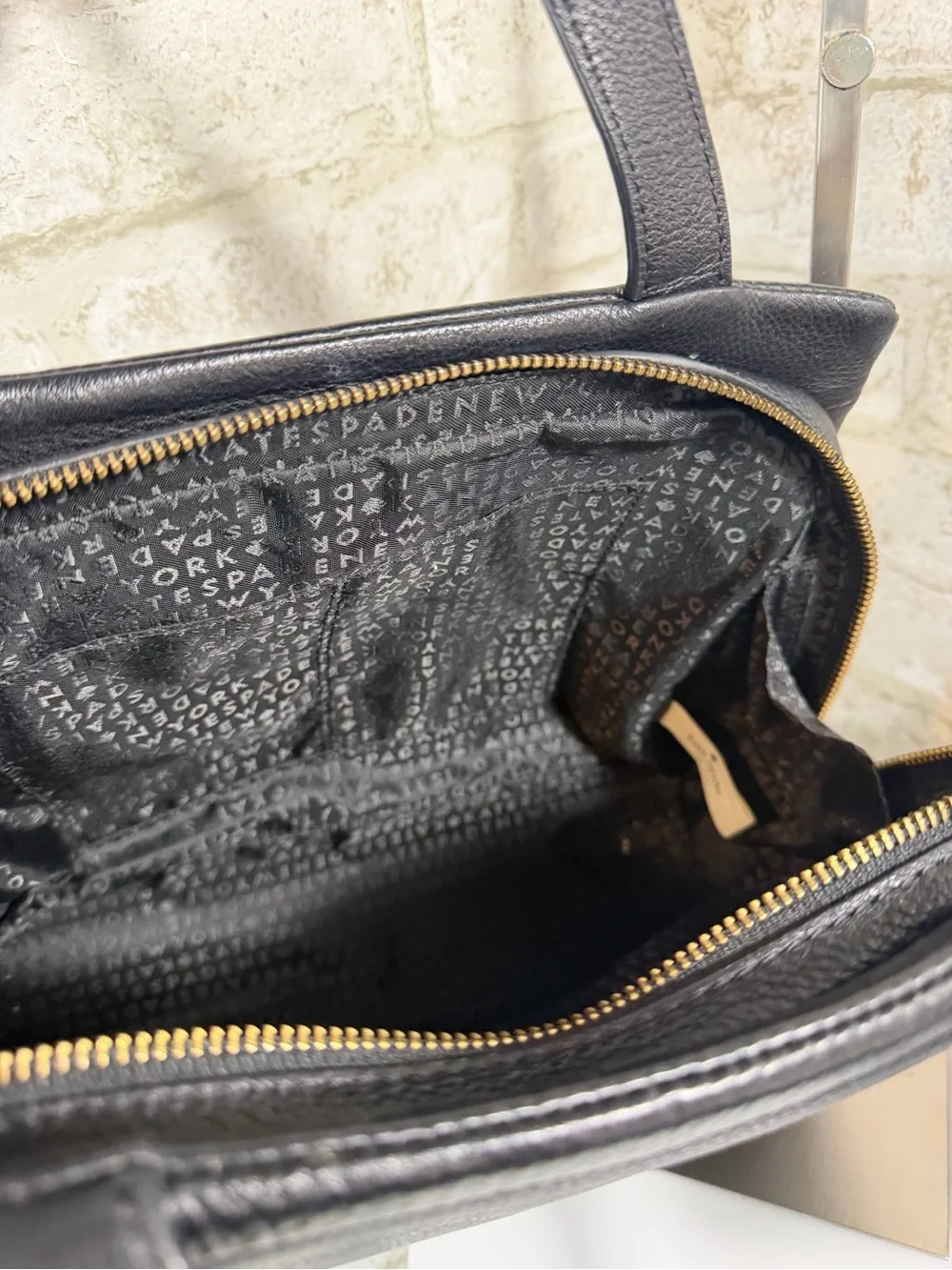 kate spade structured black